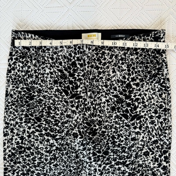 Maeve By Anthropologie The Margot Kick Flare Crop Pants Size Small - Picture 7 of 11